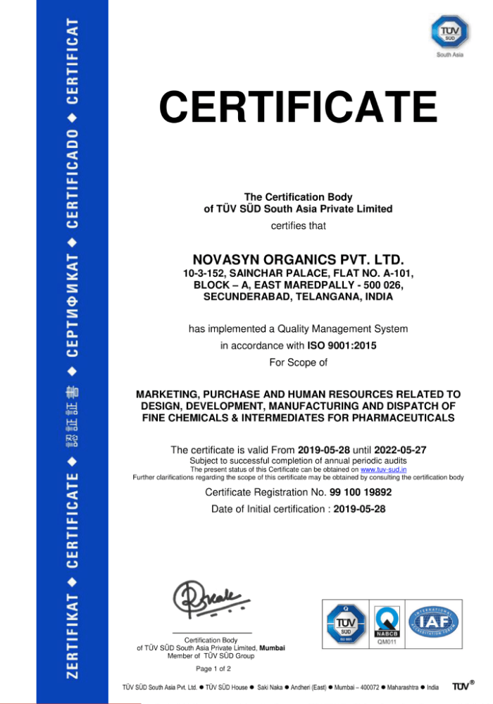 ISO 9001 : 2015 ISO 9001 : 2015